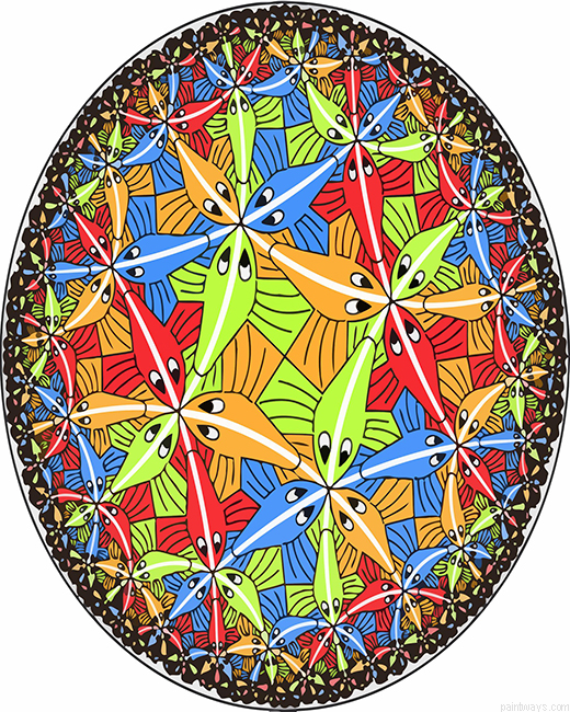 Circle Limit Iii Painting By Numbers.png