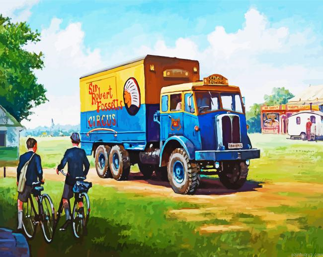 Circus Lorry Painting By Numberss.png