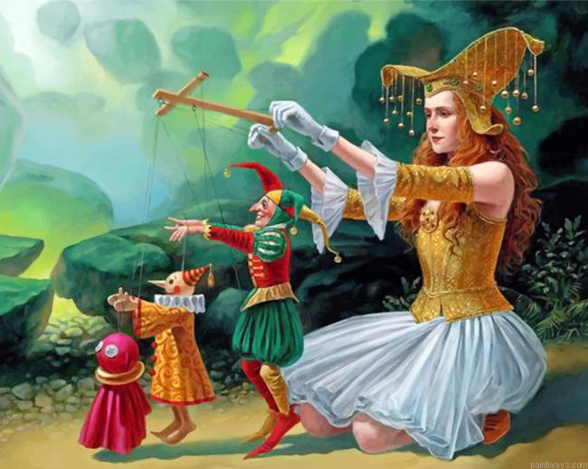Circus Woman Painting By Numbers.png