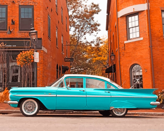 Classic Car Vehicles Painting By Numberss.png