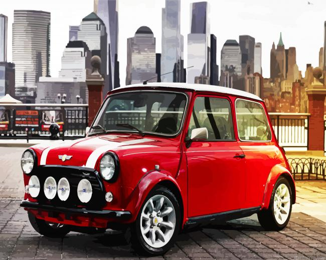 Classic Mini Cooper Painting By Numberss.png
