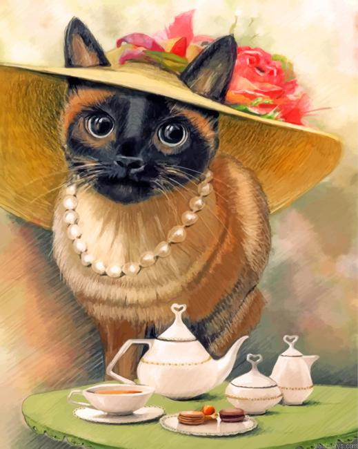 Classy Cat Painting By Numbers.png
