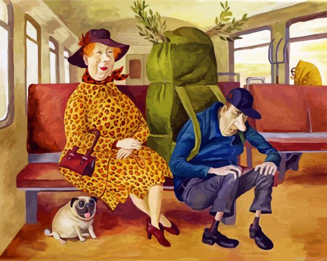 Classy Fat Lady Painting By Numbers.png
