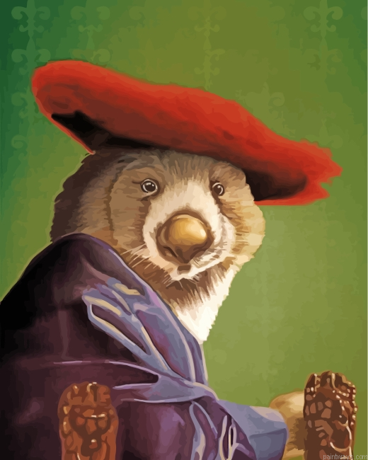Classy Wombat Painting By Numbers.png