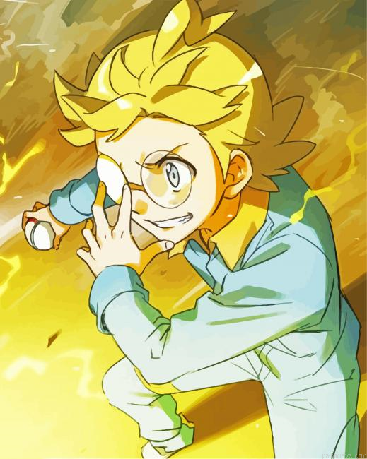 Clemont Character Painting By Numberss.png