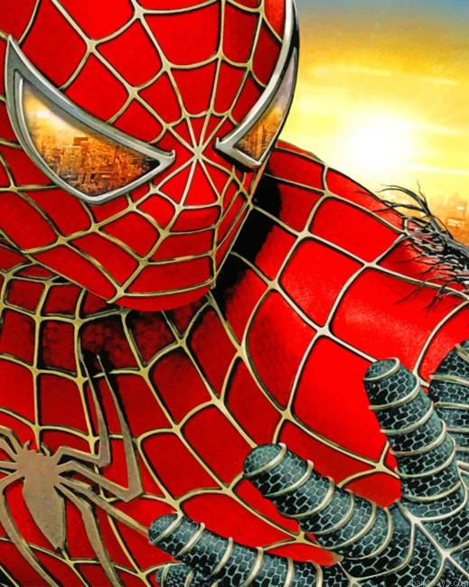 Close Up Spider Painting By Numberss.png