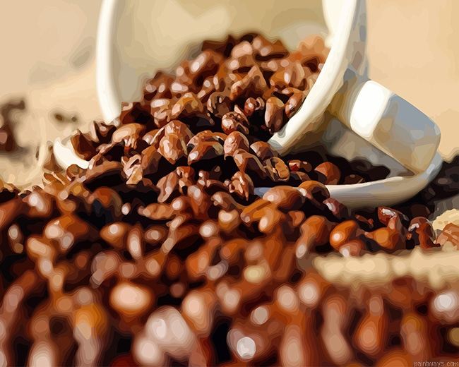 Coffee Beans New Painting By Numberss.png