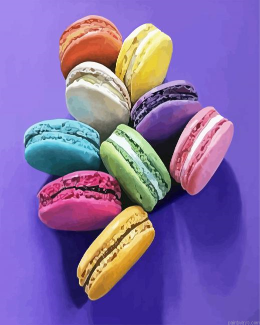 Colored Macarons Painting By Numberss.png