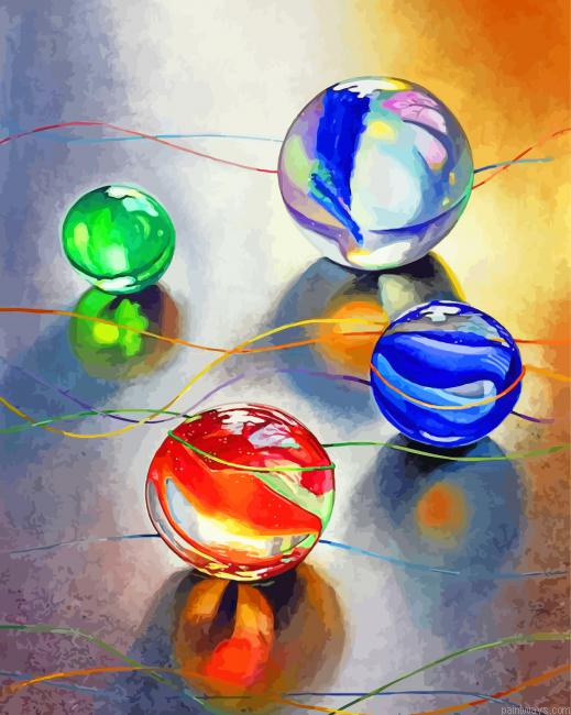 Colored Marbles Painting By Numberss.png