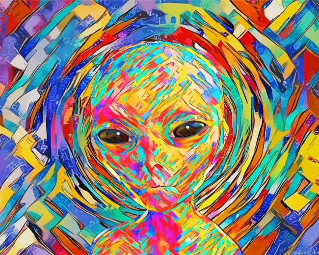 Colorful Abstract Aliens Painting By Numberss.png