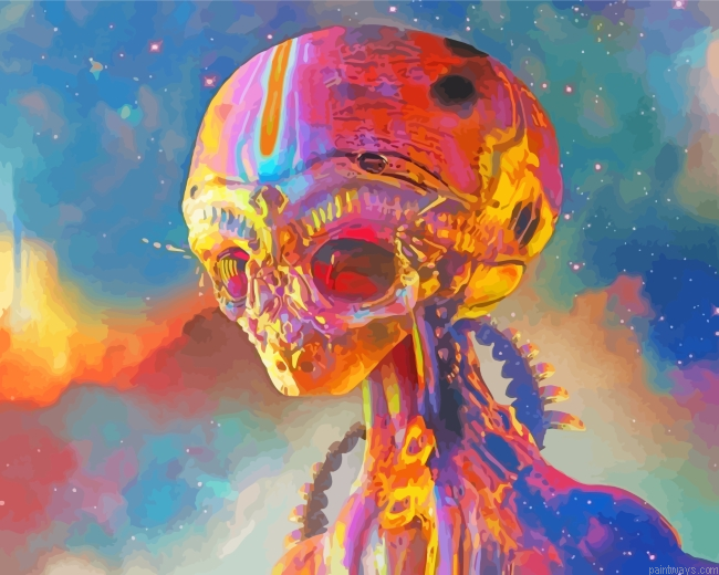 Colorful Alien Painting By Numberss.png