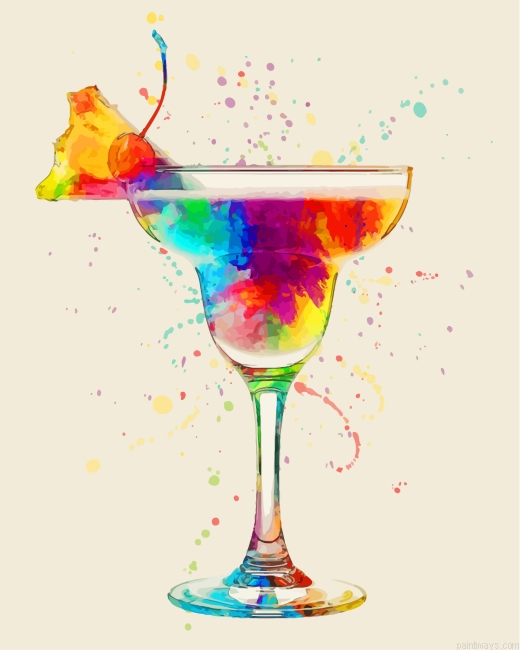 Colorful Cocktail Drink Glass Painting By Numberss.png