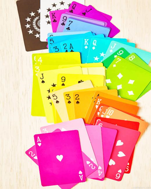 Colorful Deck Of Cards New Painting By Numberss.png
