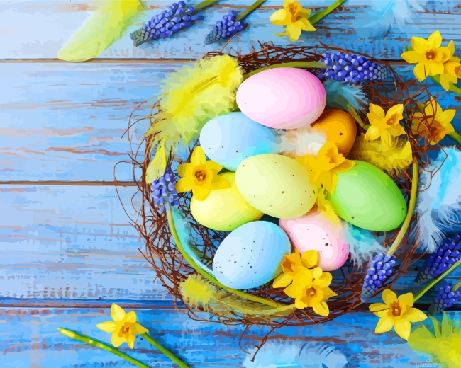 Colorful Easters Painting By Numbers.png