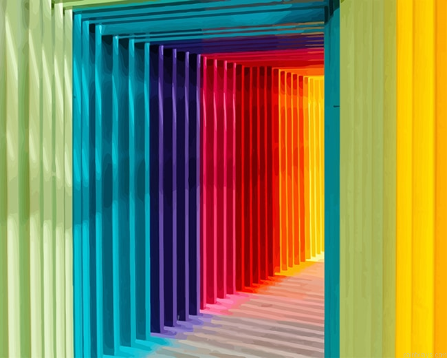 Colorful Entrance New Painting By Numberss.png