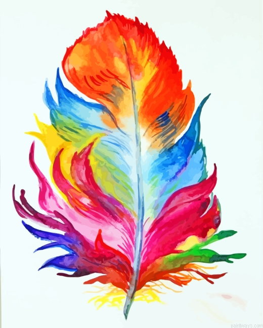 Colorful Feather Painting By Numberss.png