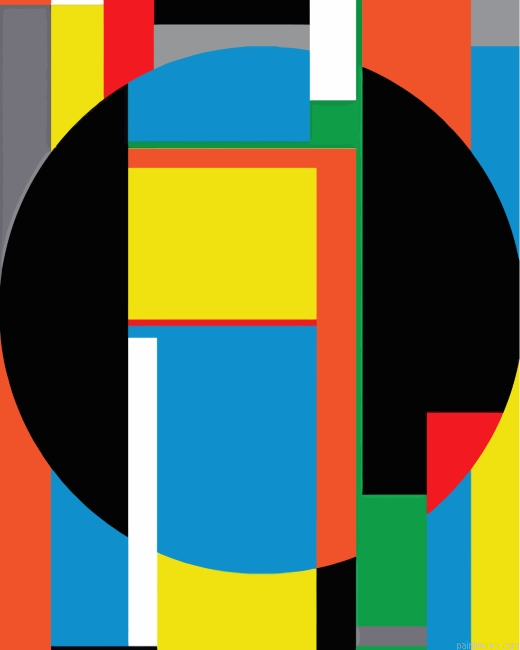 Colorful Geometric Abstraction Painting By Numbers.png