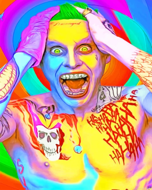 Colorful Joker Actors Painting By Numberss.png