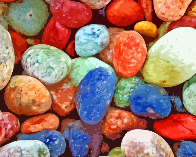 Colorful Rocks Painting By Numberss.png