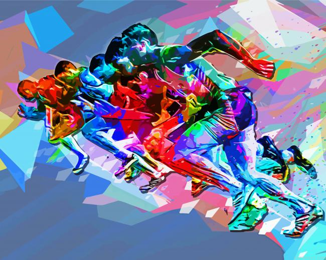 Colorful Runners Painting By Numberss.png