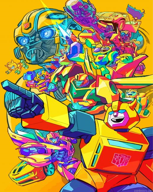 Colorful Transformers Painting By Numberss.png