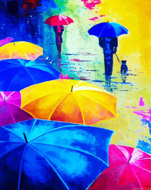 Colorful Umbrella Painting By Numberss.png