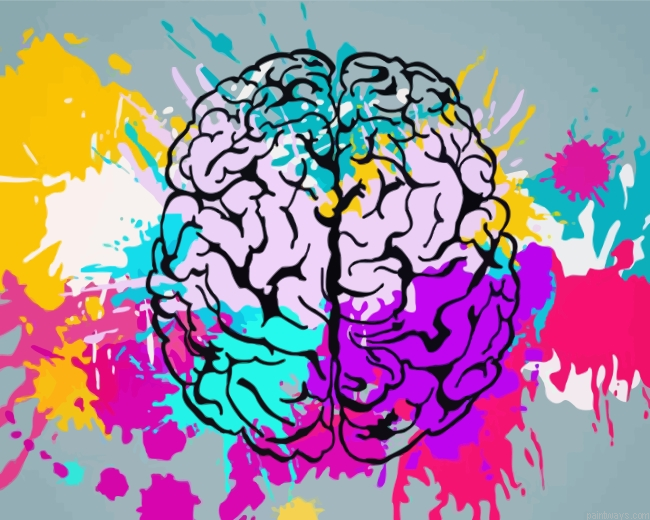 Colors Splash Brain Painting By Numberss.png