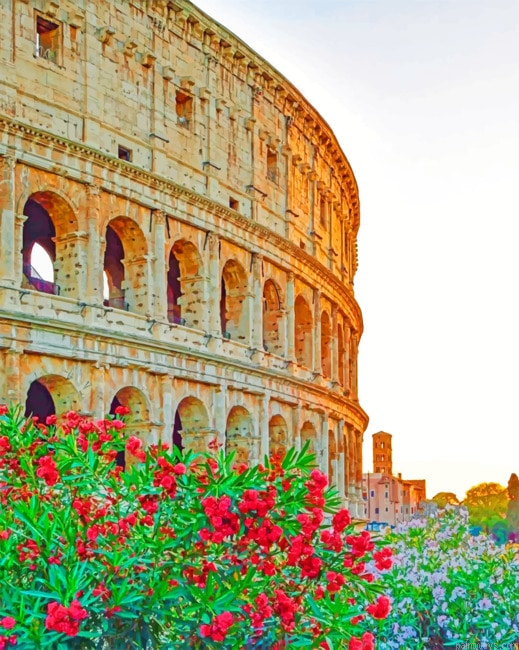 Colosseum Monuments Painting By Numberss.png