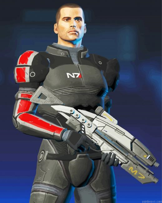 Commander Shepard Character Painting By Numberss.png