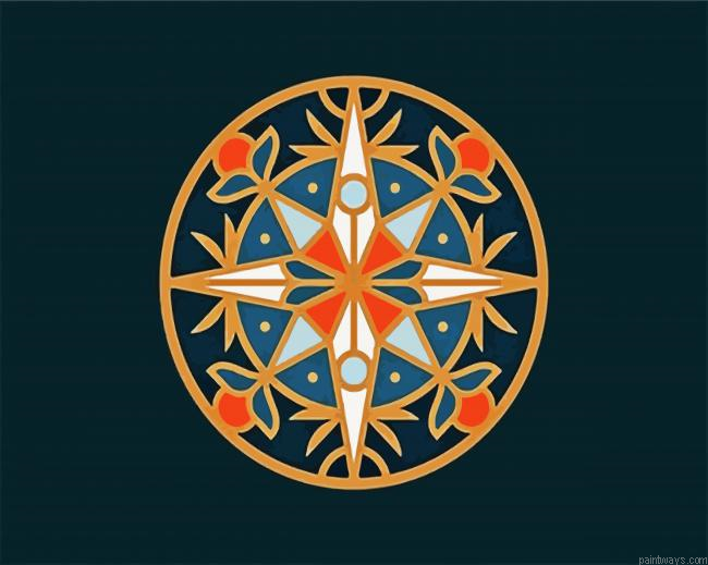 Compass Directions Painting By Numberss.png