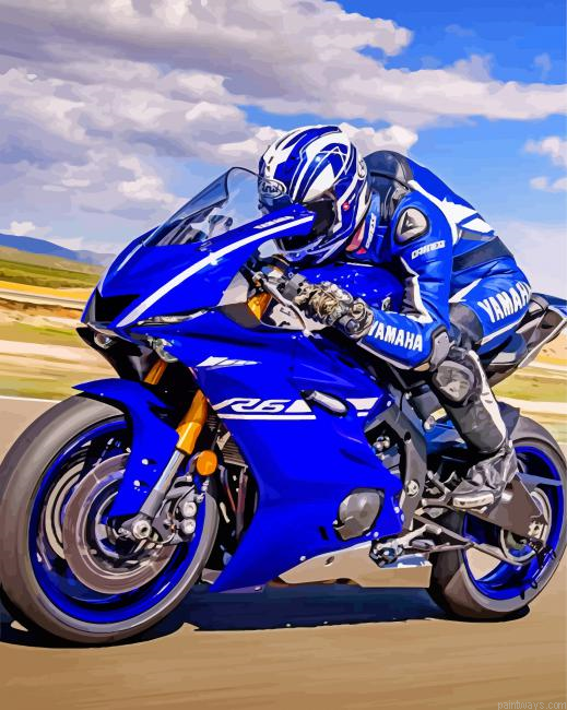 Cool Blue Motorcycle Painting By Numbers.png