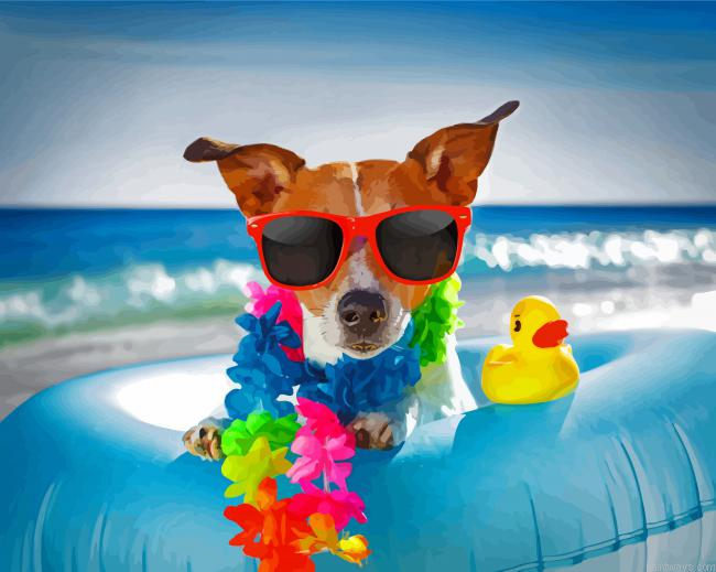 Cool Dog Painting By Numbers.png
