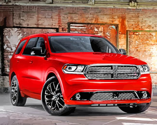 Cool Durango Car Painting By Numberss.png