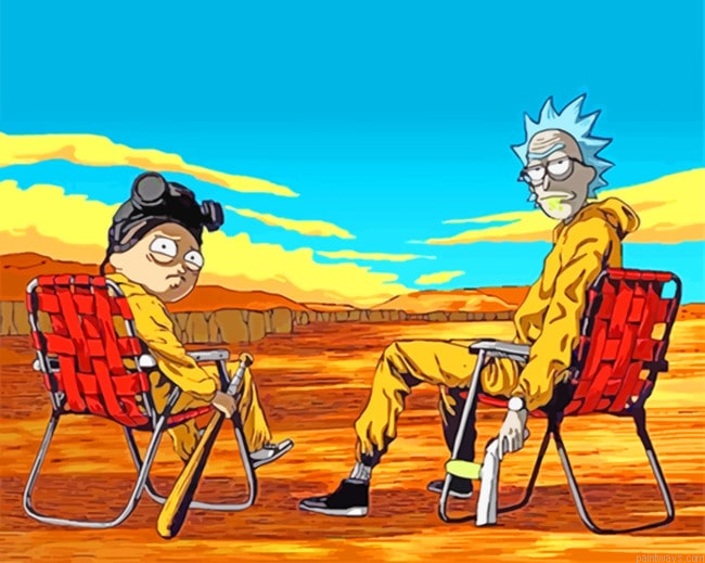 Cool Rick And Morty Animations Painting By Numberss.png