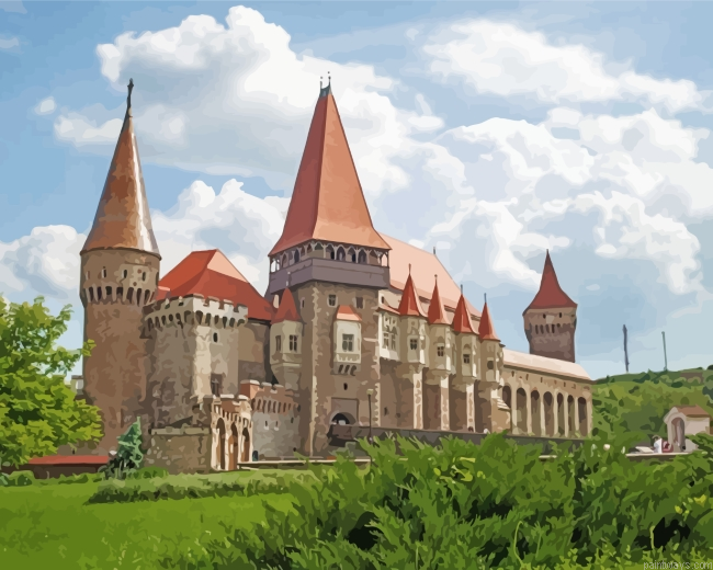 Corvin Castle Painting By Numbers.png