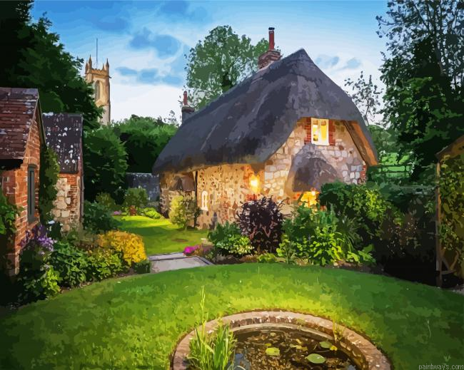 Cotswold Cottage Painting By Numberss.png
