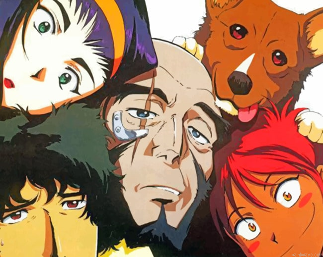 Cowboy Bebop Cartoons Painting By Numberss.png