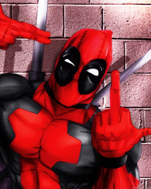 Crazy Deadpool Animations Painting By Numberss.png