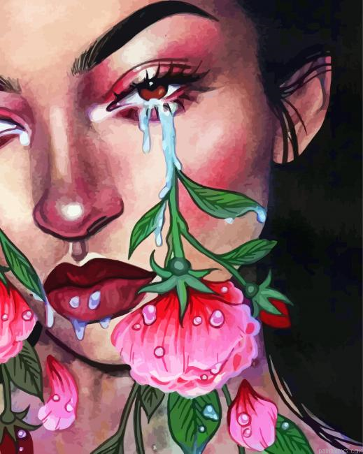 Crying Flowers Painting By Numbers.png