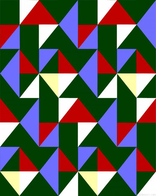 Cubism Pattern Art Painting By Numberss.png