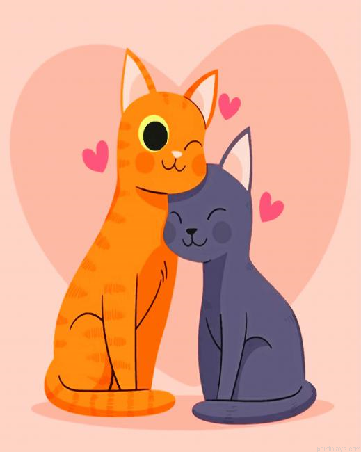 Cute Cats Painting By Numbers.png