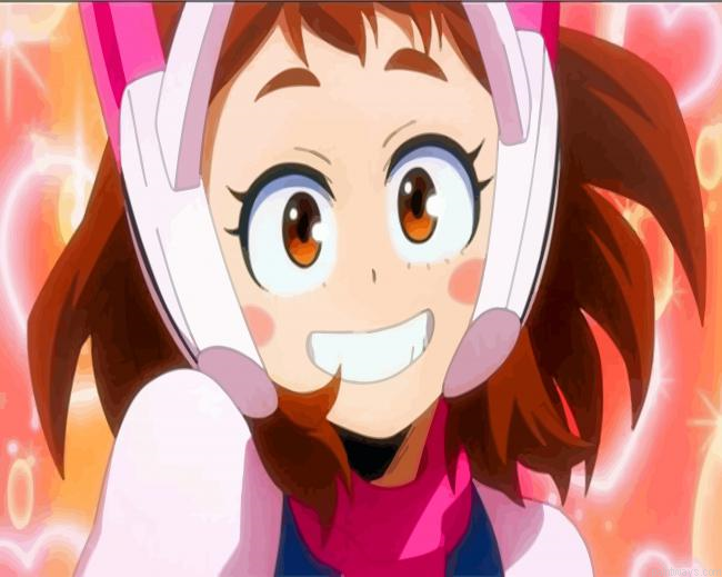 Cute Ochaco Painting By Numberss.png