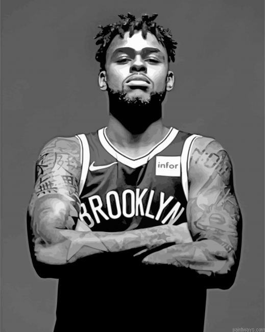 D Angelo Brooklyn Nets Painting By Numbers.png