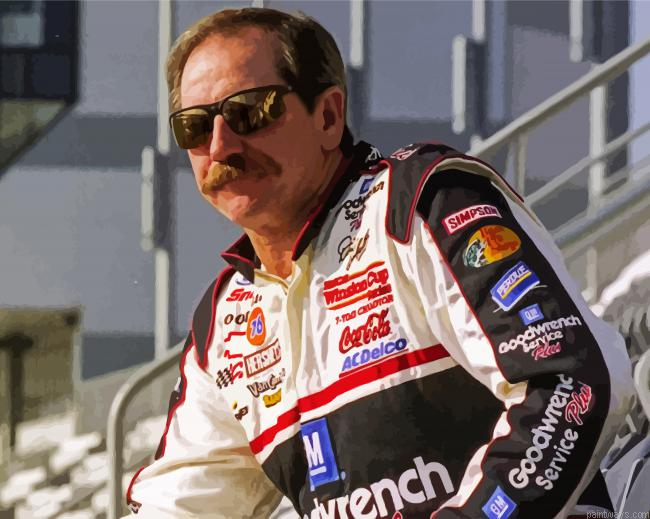 Dale Earnhardt Driver Painting By Numberss.png