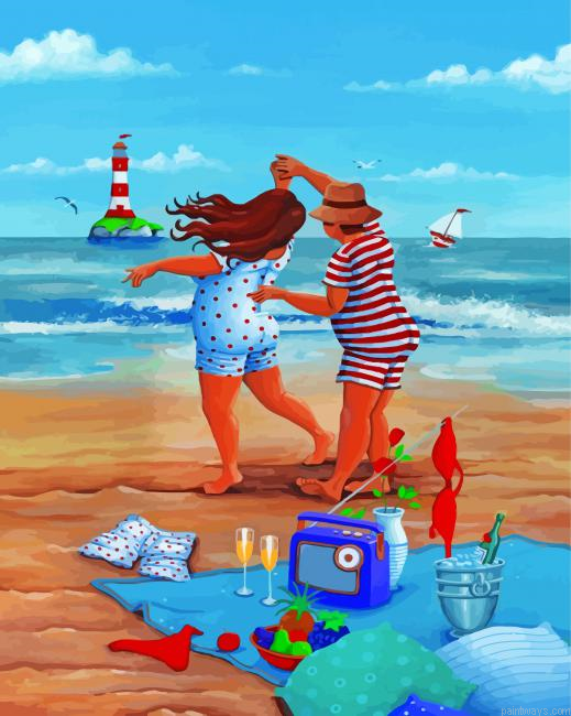 Dancing In Beach Painting By Numbers.png