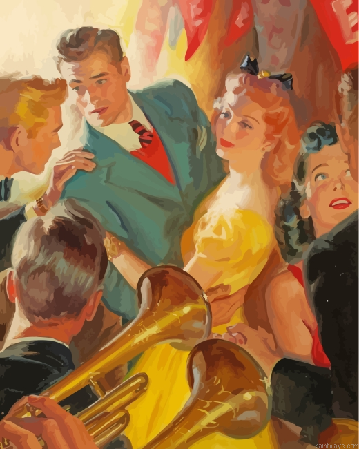 Dancing Party Painting By Numbers.png