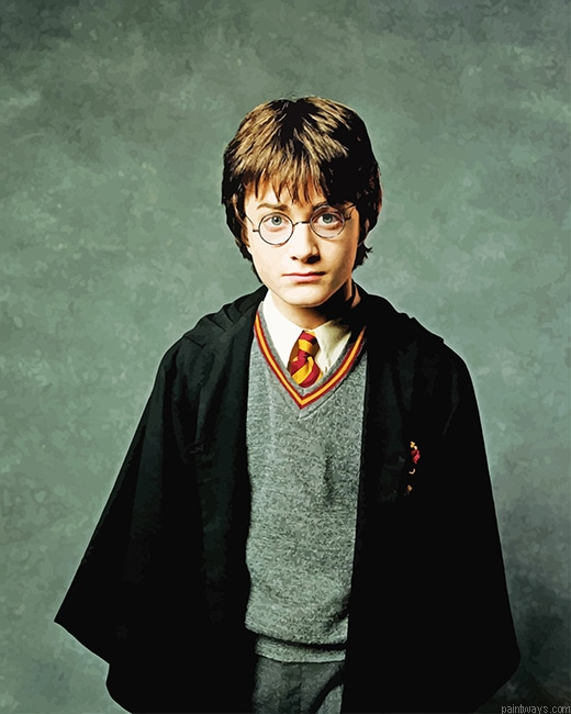 Daniel Radcliffe Harry Potter New Painting By Numberss.png