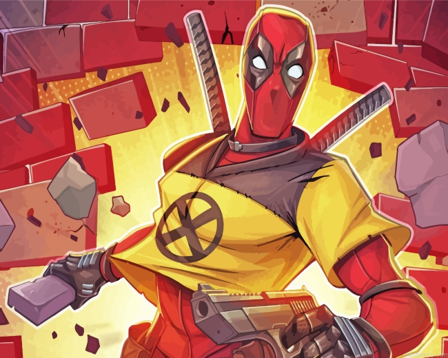 Deadpool Movie Painting By Numberss.png
