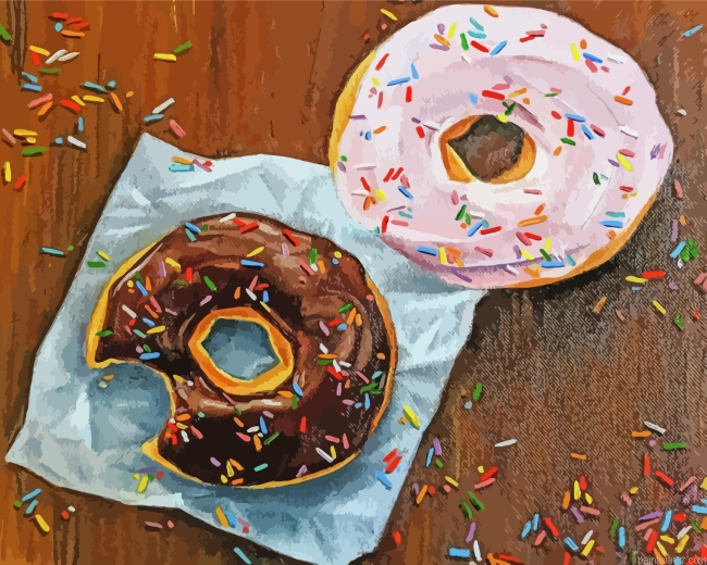 Delicious Donuts Painting By Numberss.png