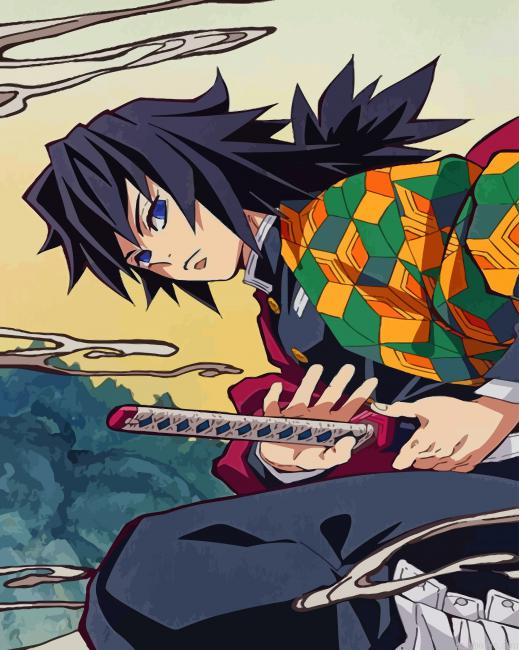 Demon Slayer New Painting By Numberss.png